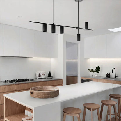 ALVARA Hanglamp – Design Pendelarmatuur met Dubbele Lichtuitstraling & Cilindervormige Spots