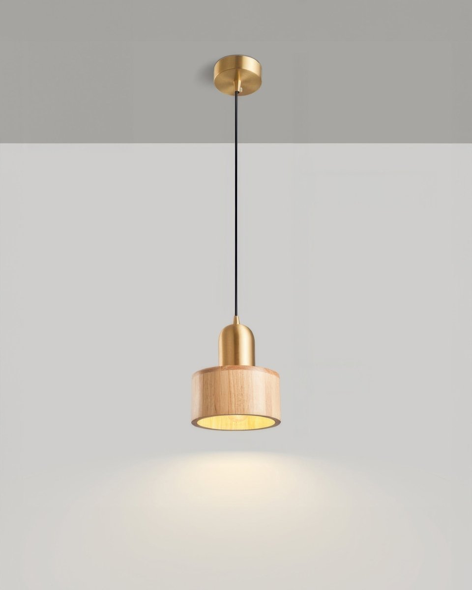 KyotoGlow Hanglamp – Moderne Japanse Cilinder Plafondlamp