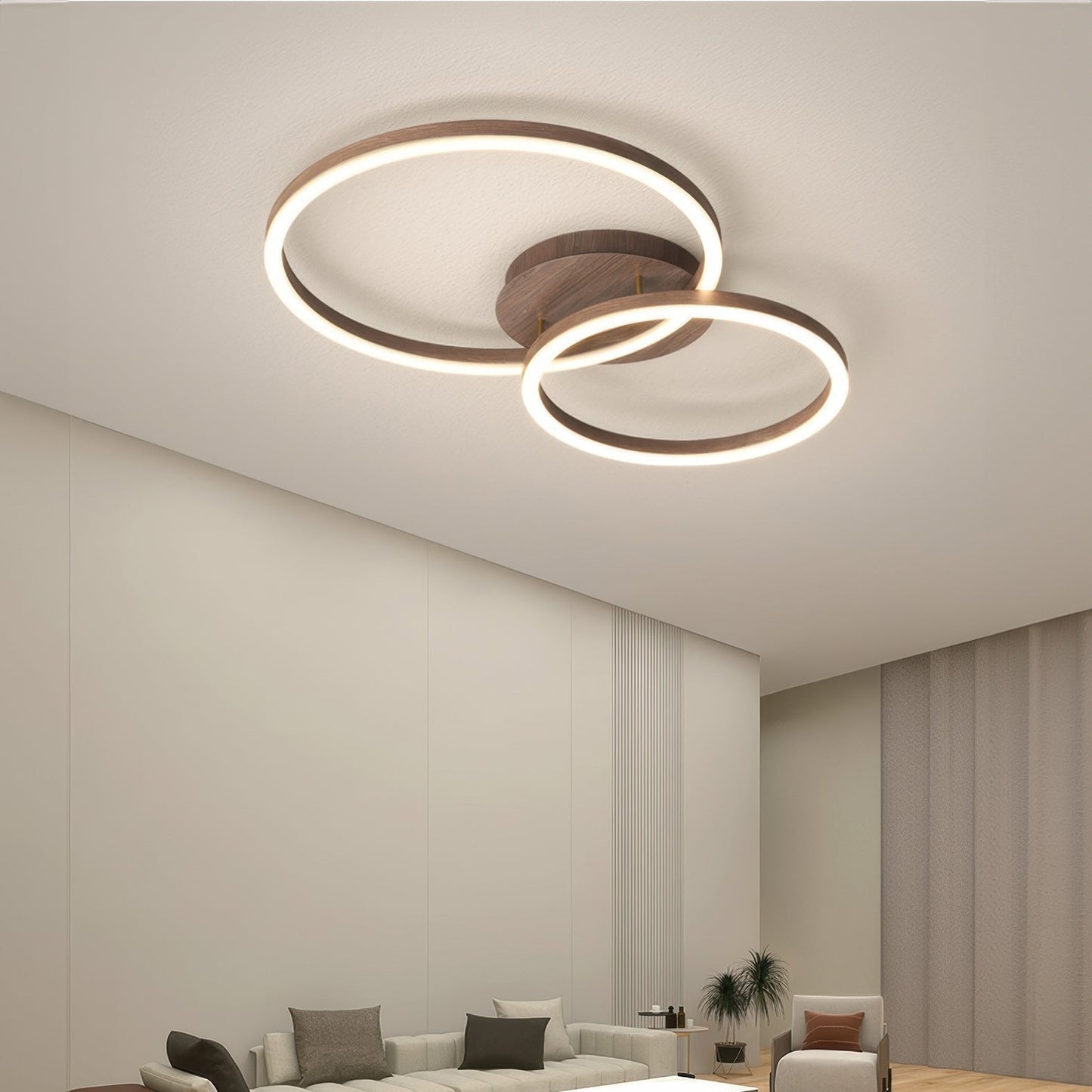 RingLuma - Lampada da soffitto moderna
