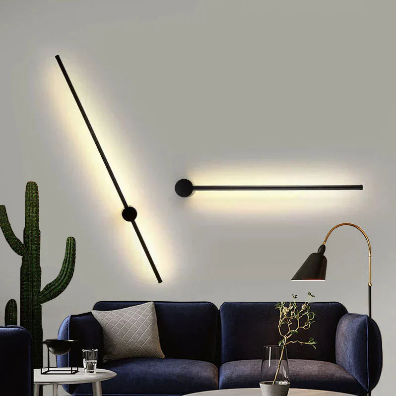 VALENO Dimbare Wandlamp | Met Afstandsbediening & Luxe Aluminium Afwerking