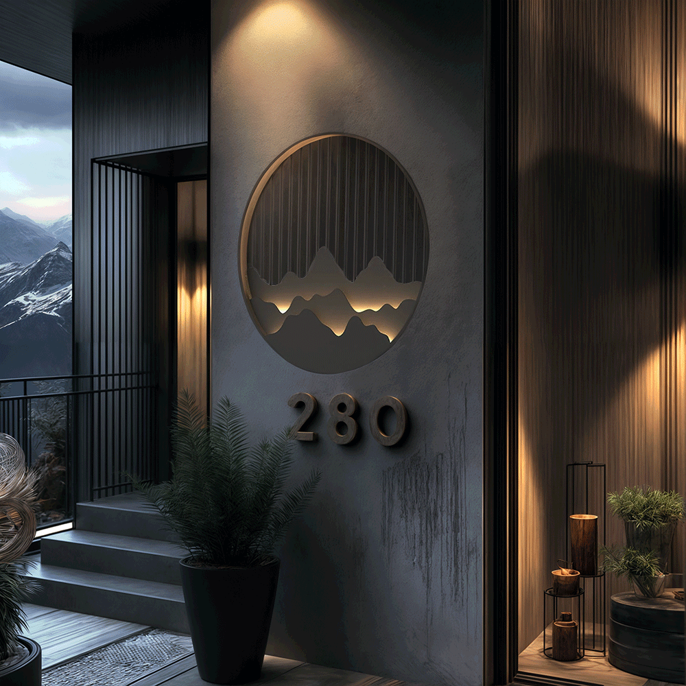 WeerLicht | Moderne Waterdichte LED Wandlamp – IP55 – Roestvrij – Voor Binnen & Buiten – Zwart Mat