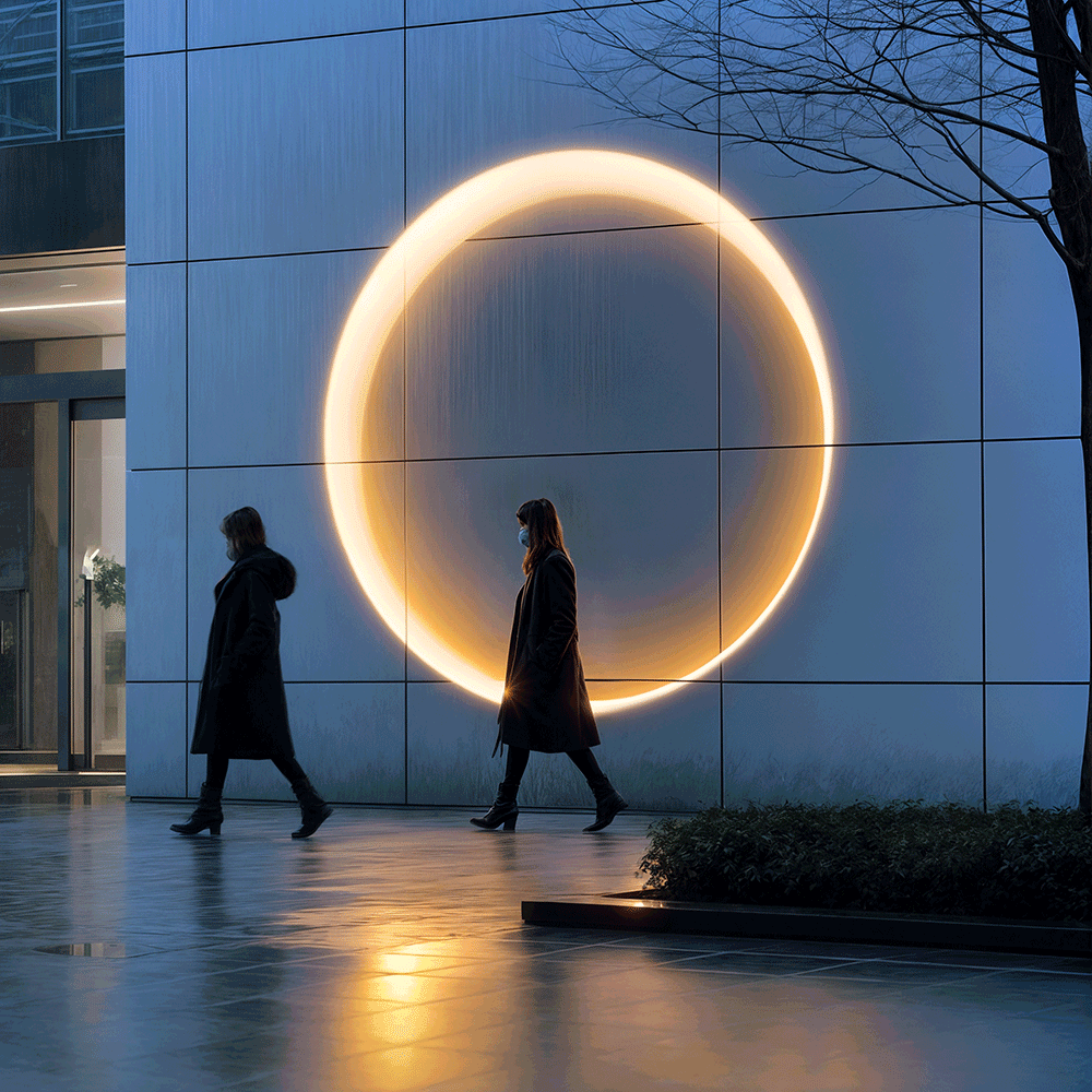 NYRA Eclipse Lampa ścienna zewnętrzna