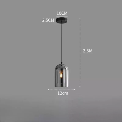 Owalna lampa sufitowa