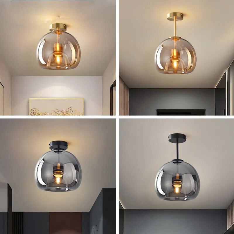 Owalna lampa sufitowa