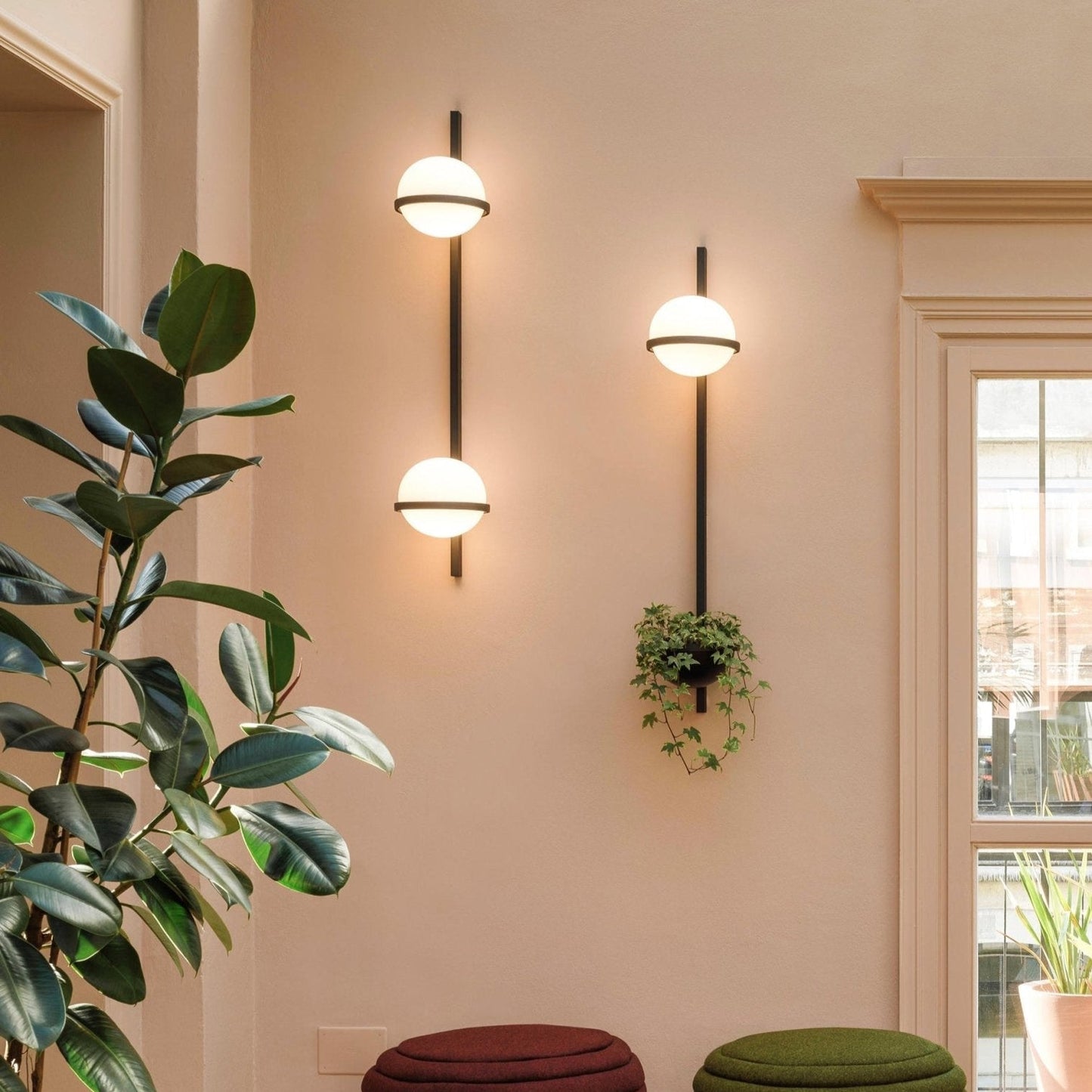 Solstice Lampada da Parete Esterna