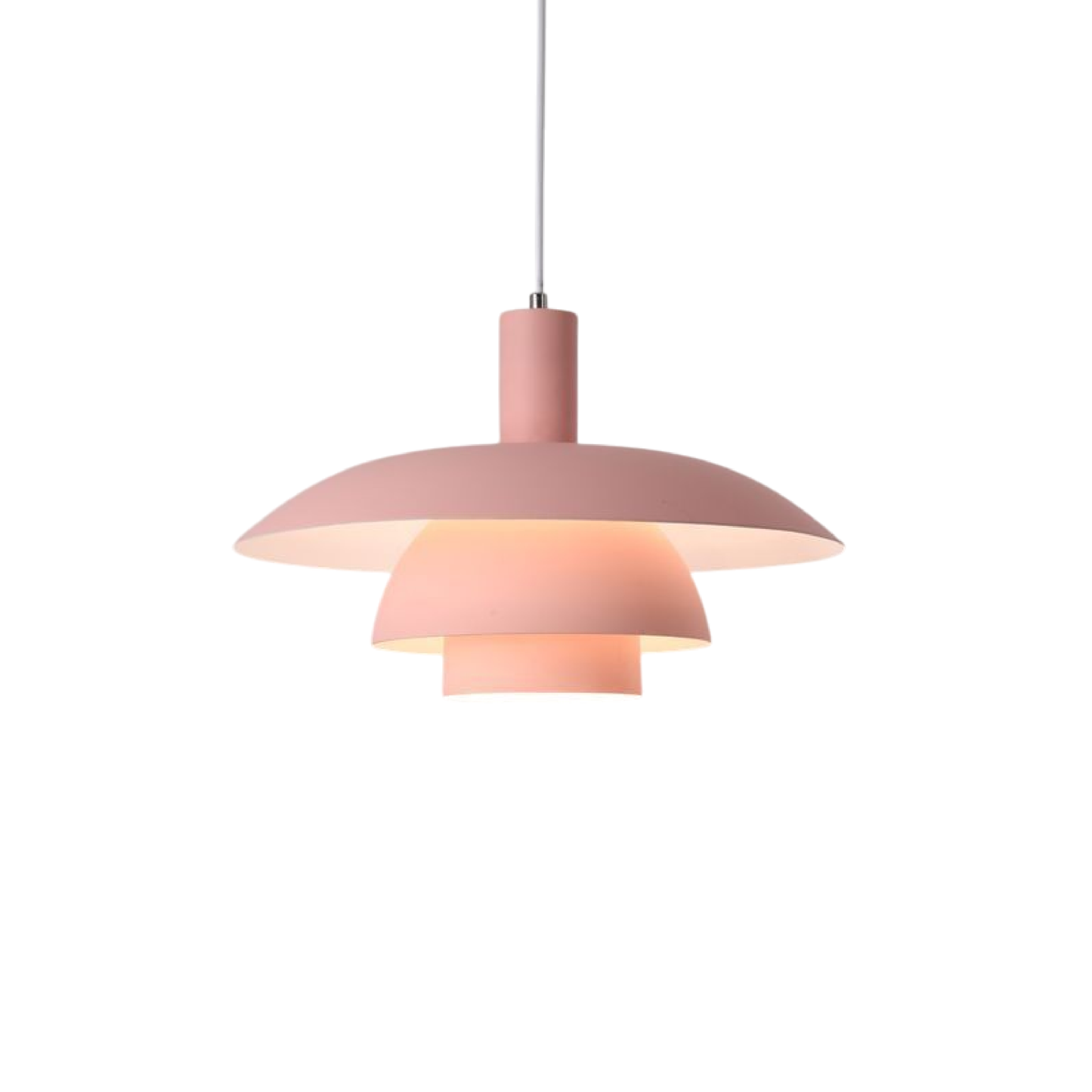 LYSKANT | Danish Design Hanglamp – Scandinavisch Minimalisme – LED – Ø29/39 cm – Mat Metaal