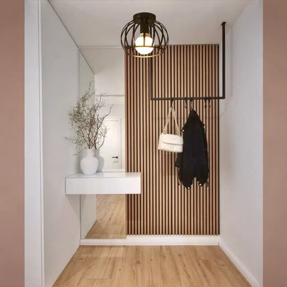 Aurub | Industriële plafondlamp zwart