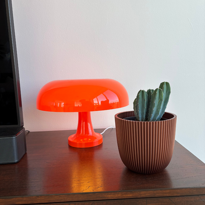 GlowShroom | Retro Mushroom Tafellamp – Oranje