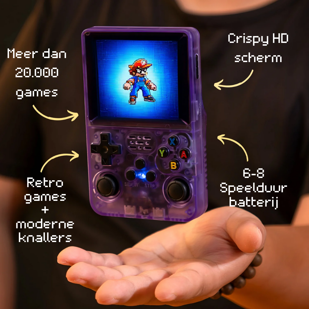 PocketPlay™ | Alles-in-één Retro Gaming Console