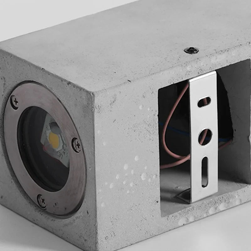 Olivéa | Buiten Cement IP65 Wandlamp