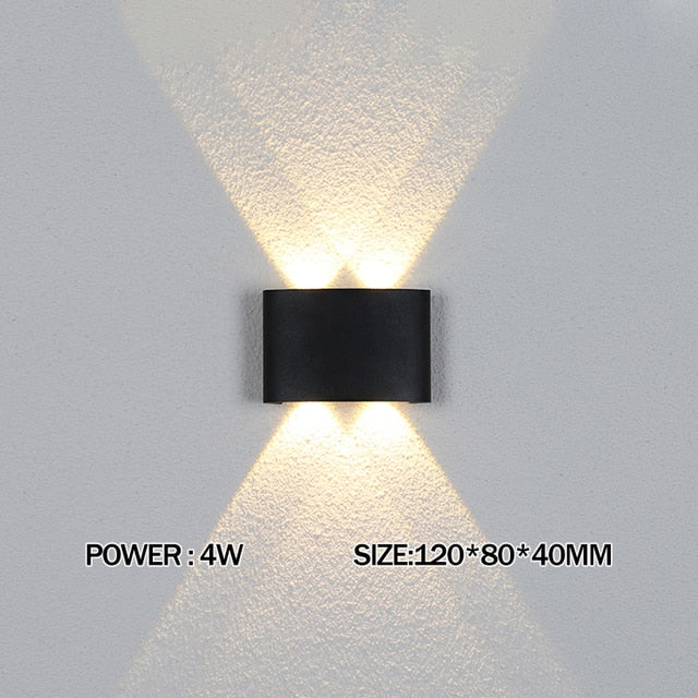 Rayzaar | Minimalistische LED Wandlamp met Op- & Neerlicht | IP65 Waterdicht voor Binnen & Buiten