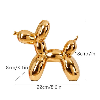 Balloomi – Ceramiczny pies balonowy jako przyciągający wzrok element Twojego wnętrza