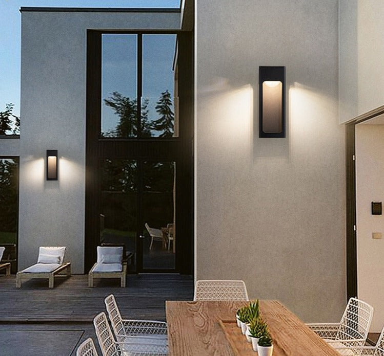 Helys | Aluminium Villa Wandlamp