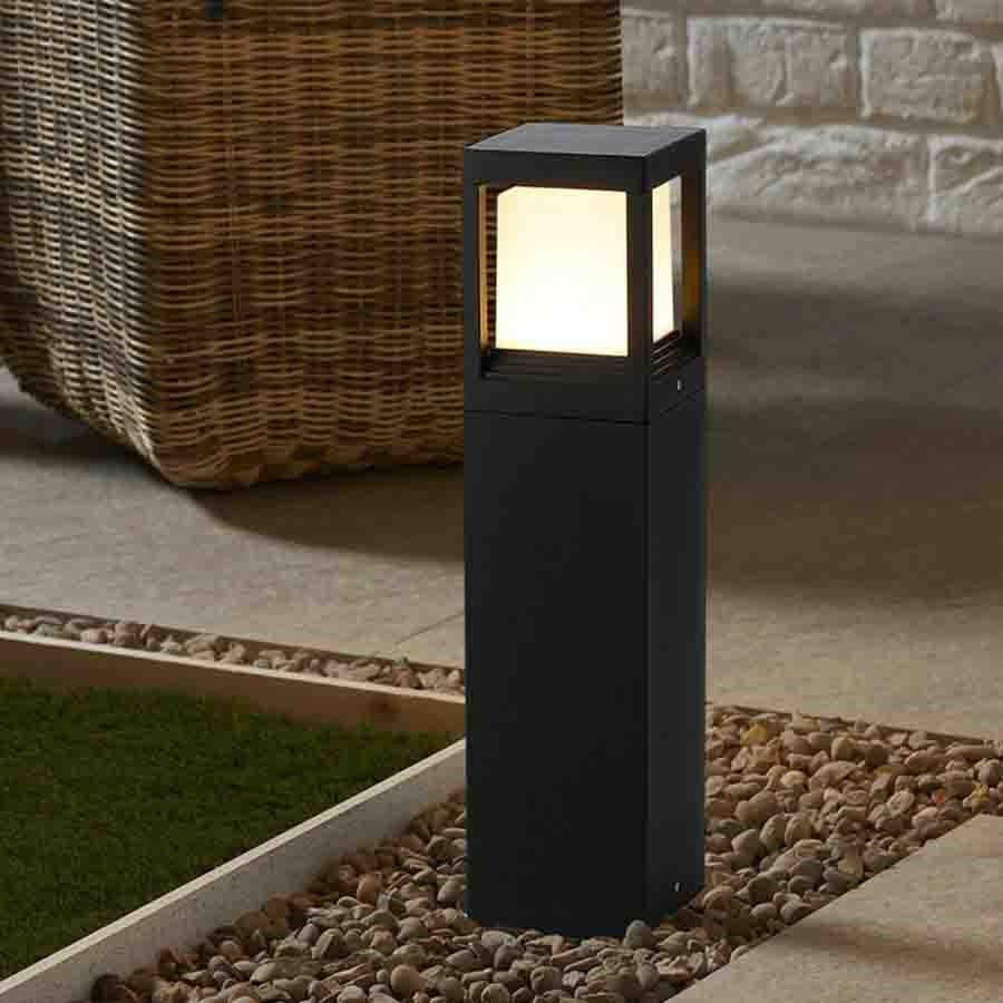 SOLVION Solar Buitenlamp – LED Staande Tuinlamp met Warm Licht – IP54 Aluminium Design