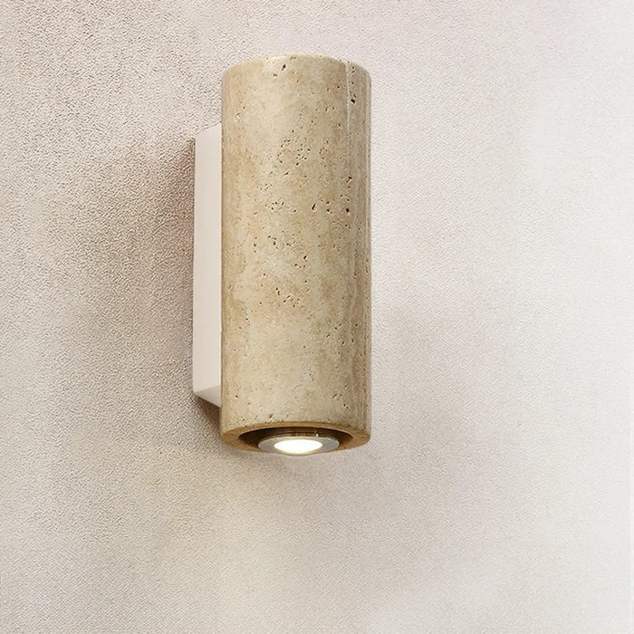 Lunara Wabi-Sabi lampa ścienna w stylu kamienia marmurowego