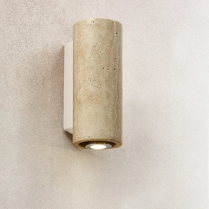 Lunara Wabi-Sabi lampa ścienna w stylu kamienia marmurowego