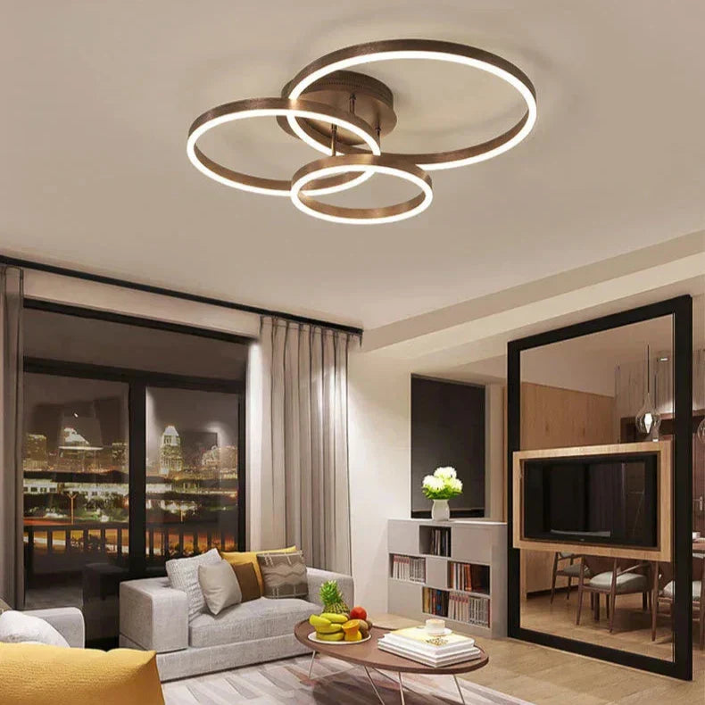 RingLuma - Lampada da soffitto moderna
