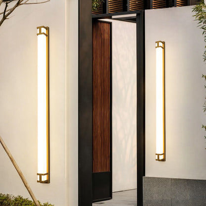 Veloura | Lampada da parete esterna LED Villa Oro