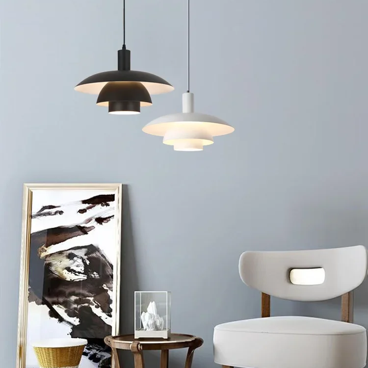 LYSKANT | Danish Design Hanglamp – Scandinavisch Minimalisme – LED – Ø29/39 cm – Mat Metaal