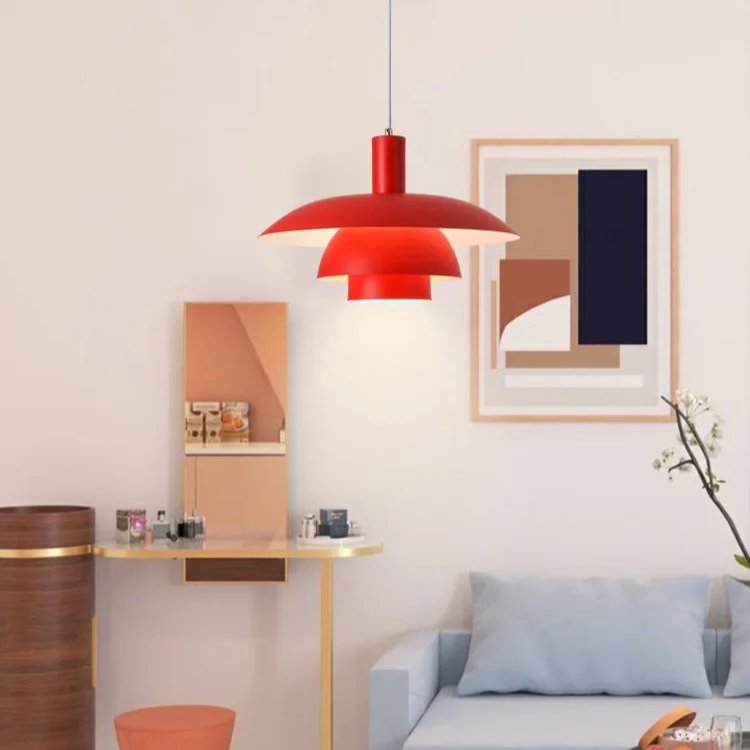 LYSKANT | Danish Design Hanglamp – Scandinavisch Minimalisme – LED – Ø29/39 cm – Mat Metaal