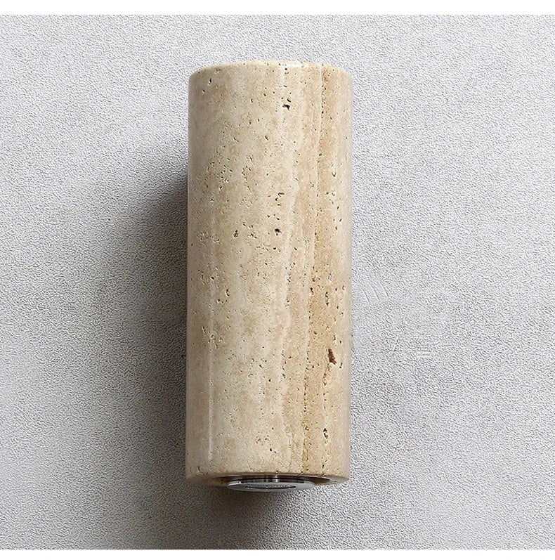 Lunara Wabi-Sabi lampa ścienna w stylu kamienia marmurowego