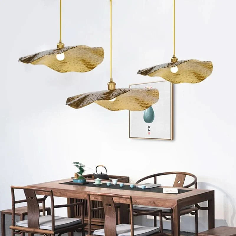 Złota fala zawieszenia Wave