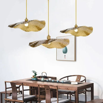 Złota fala zawieszenia Wave