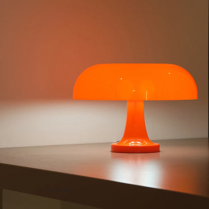 GlowShroom | Retro Mushroom Tafellamp – Oranje