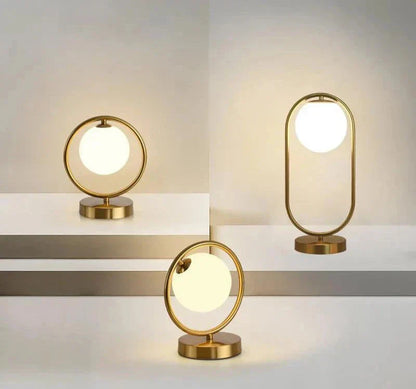 LuxeAura - Dimbare Lamp met Uniek Ringontwerp