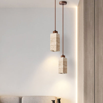 Wabi-Sabi ciondolo in marmo