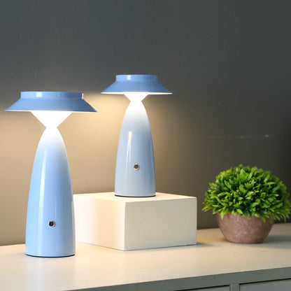 MushroomGlo - Lampada da Tavolo Gioiosa con Design Industriale
