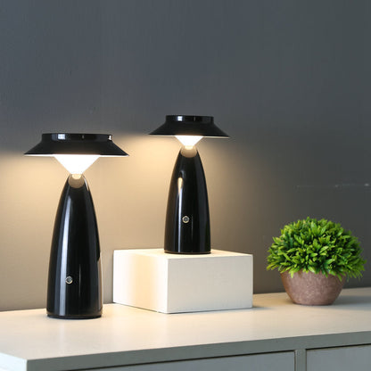 MushroomGlo - Lampada da Tavolo Gioiosa con Design Industriale