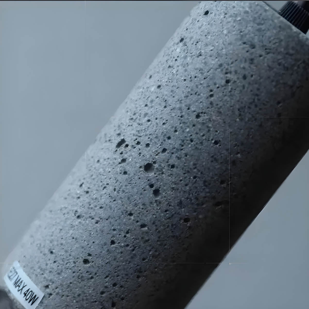 FERROX Hanglamp – Beton & IJzer in Industrieel Design – LED met E27 Fitting