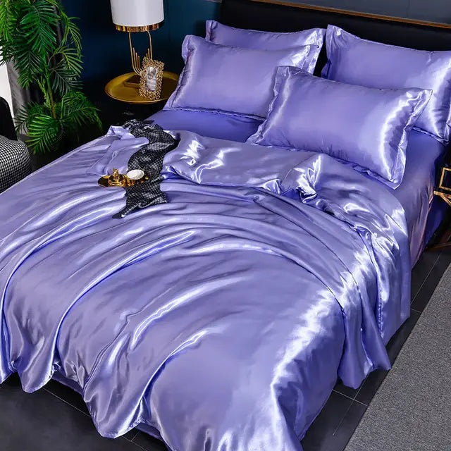 SatinLuxe - Elegante Satin Duvet Cover