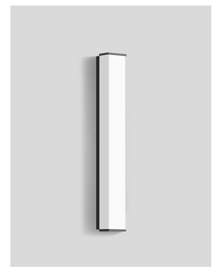 Zyphora | Luxe LED Buitenlamp in Zwart Roestvrij Staal – Met Bewegingssensor – Modern & Weerbestendig