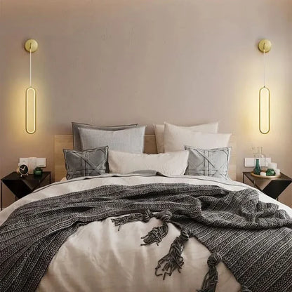 Lampada da parete luminosa