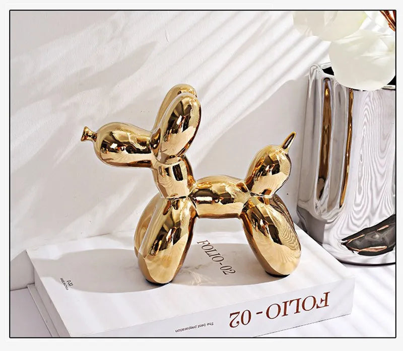 Balloomi – Ceramiczny pies balonowy jako przyciągający wzrok element Twojego wnętrza