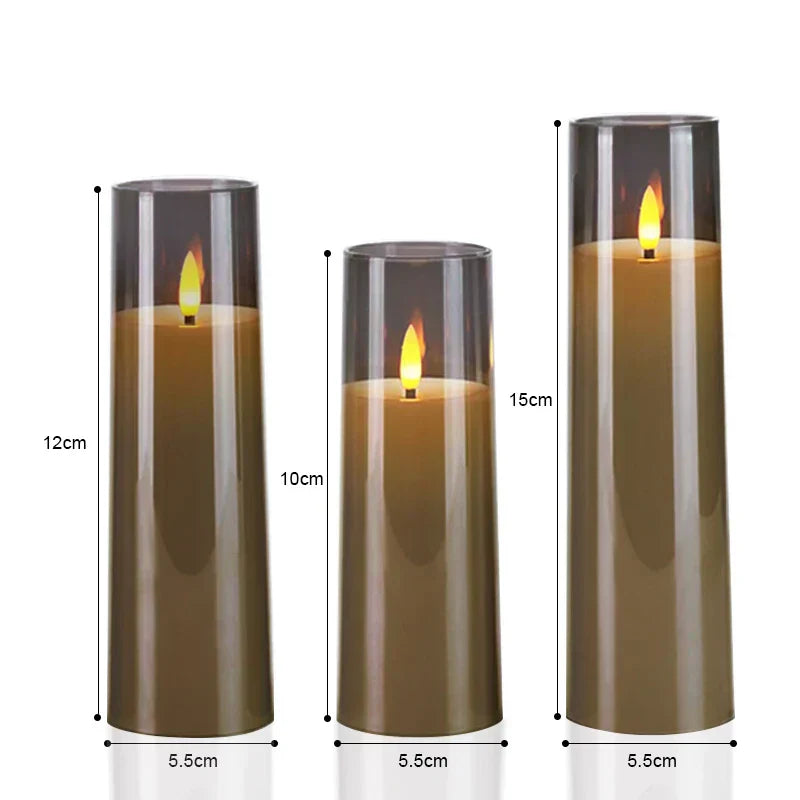 Candleset Lux - Zestaw migoczących świec LED do dekoracji