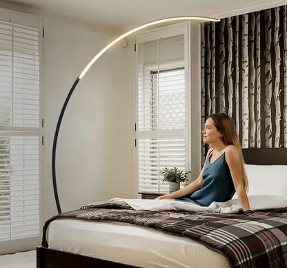 Dimbare Design Vloerlamp LUMORA met Warm LED Licht (2700K)