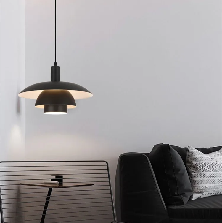 LYSKANT | Danish Design Hanglamp – Scandinavisch Minimalisme – LED – Ø29/39 cm – Mat Metaal