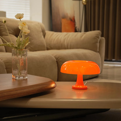 GlowShroom | Retro Mushroom Tafellamp – Oranje