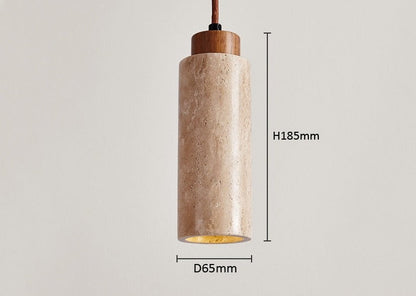 Wabi-Sabi ciondolo in marmo