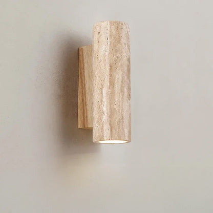 Lunara Wabi-Sabi lampa ścienna w stylu kamienia marmurowego