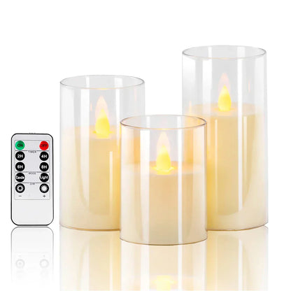 Candleset Lux - Zestaw migoczących świec LED do dekoracji