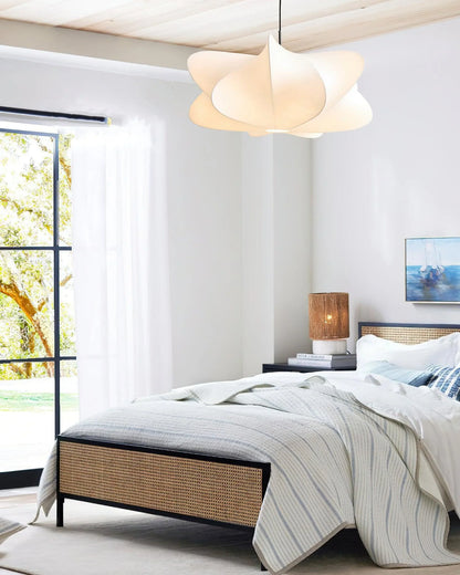 Sabiya | Japanse Hanglamp van Zijde – Wabi Sabi Design