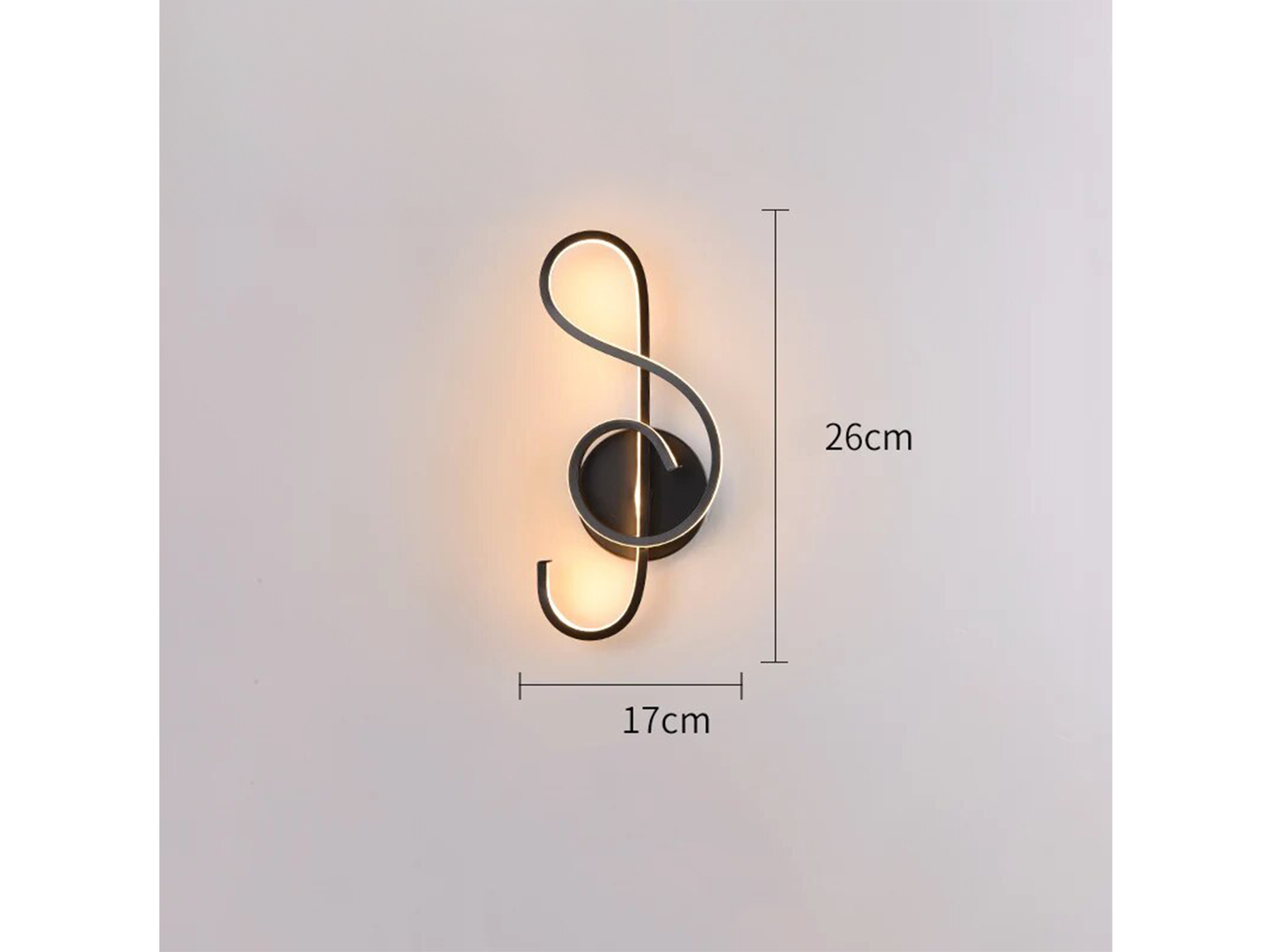 Projekt dźwięku lampy ściennej