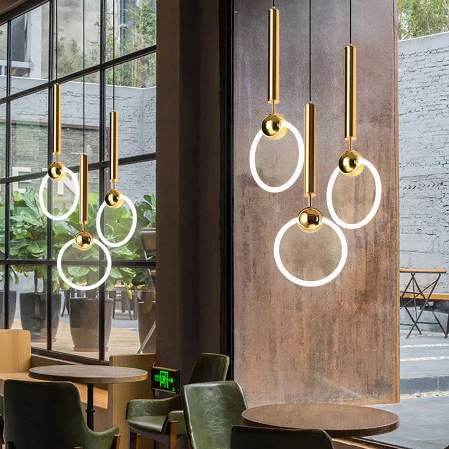 SolsticeRing Hanglamp – Minimalistisch en Stijlvol Lichtpunt