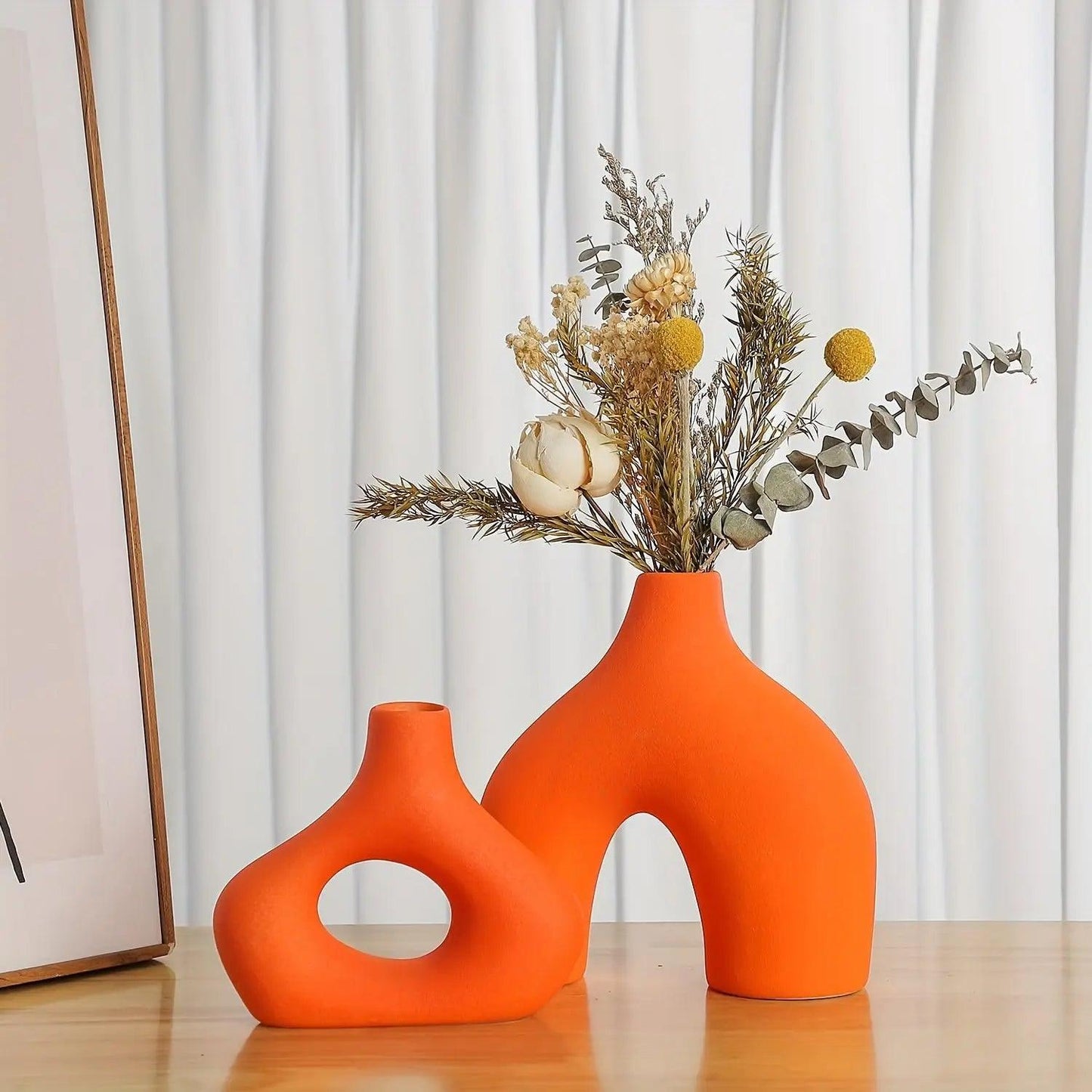 FjordFlare | Tijdloze Nordic Oranje Vaas