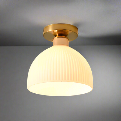 Glara - Lampada da soffitto in vetro per interni eleganti