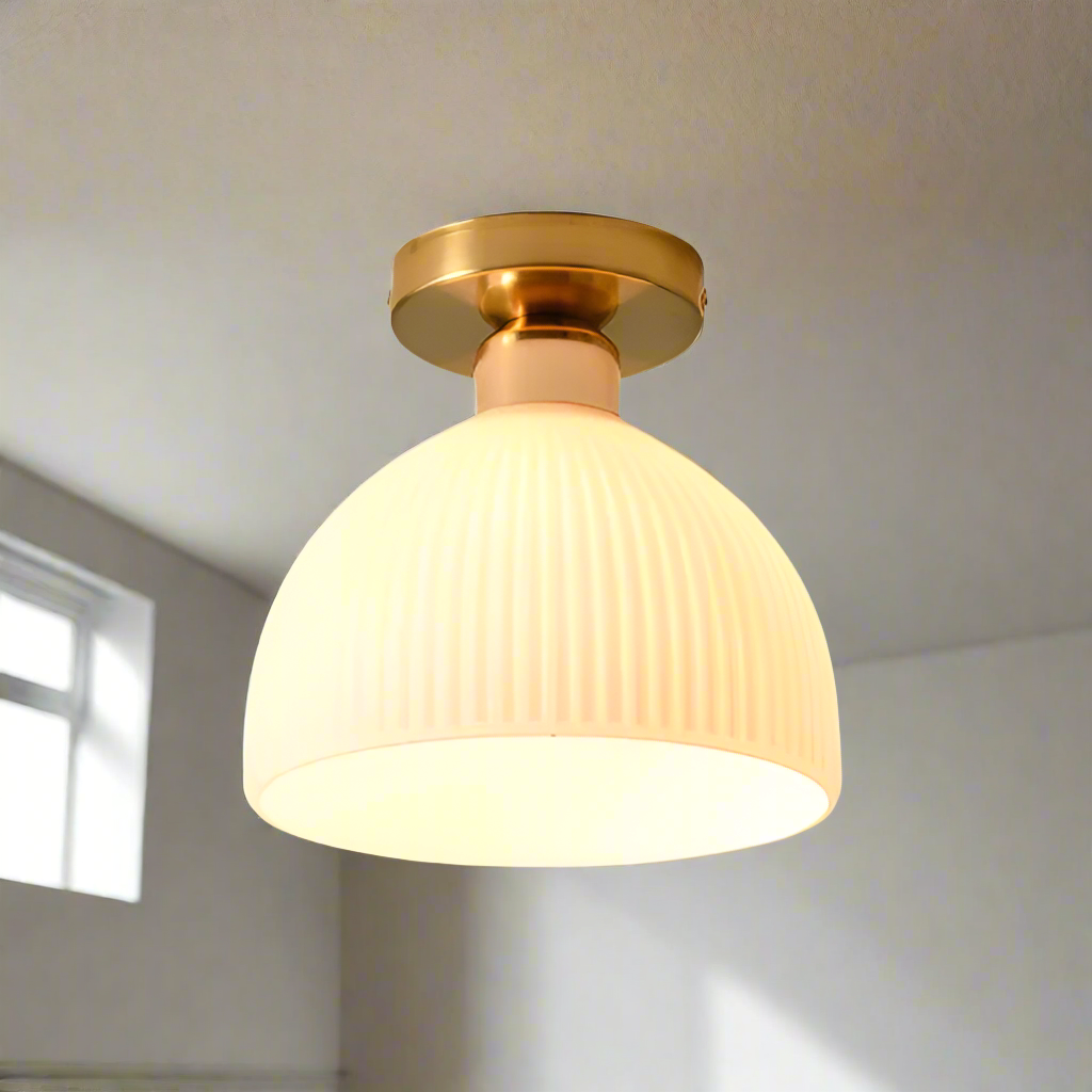 Glara - Lampada da soffitto in vetro per interni eleganti